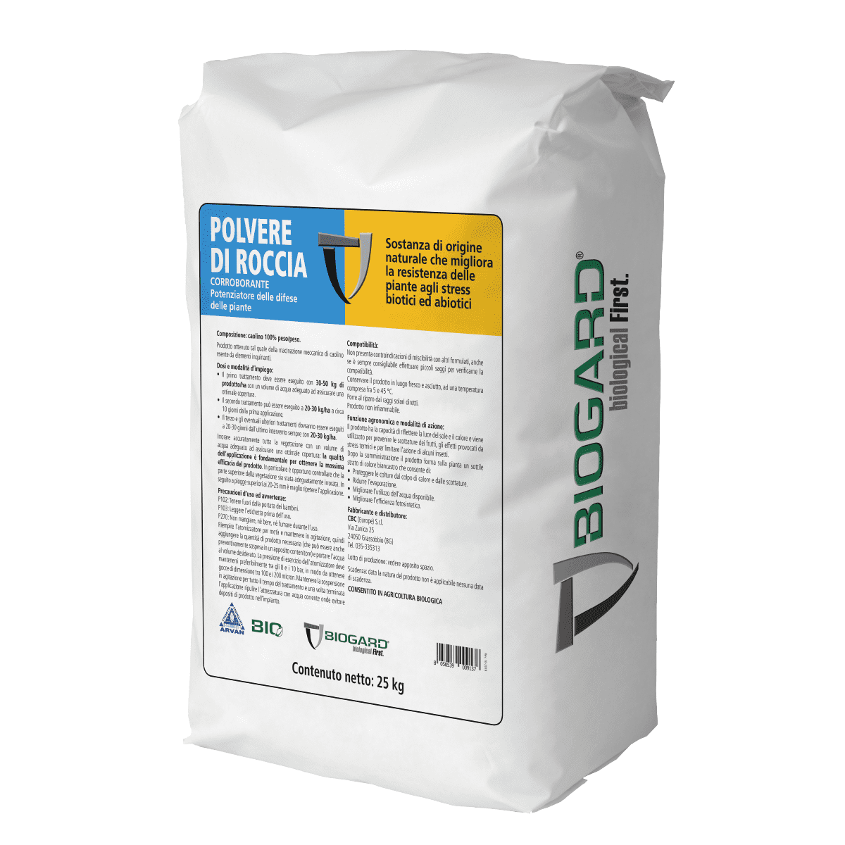 biogard DE - Polvere di roccia