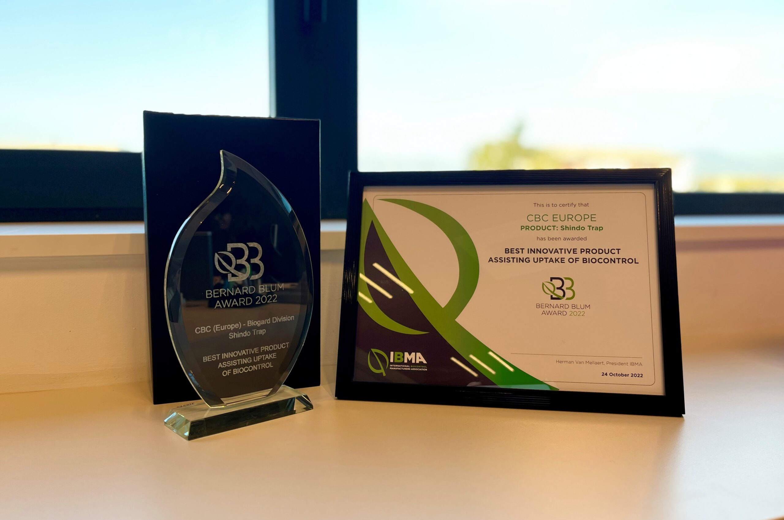 Biogard - Shindo Trap: Bernard Blum Award 2022